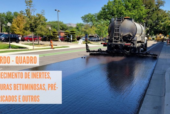 Central de Compras da CIMBAL lança concurso público para celebração de acordo-quadro para fornecimento de inertes, misturas betuminosas, pré-fabricados e outros